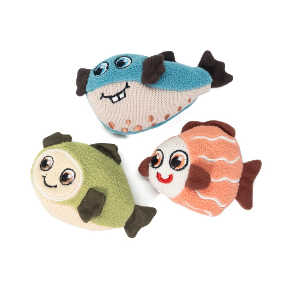 NWT Cat Toys, Catnip and Crinkle Paper Plush Cat Toys